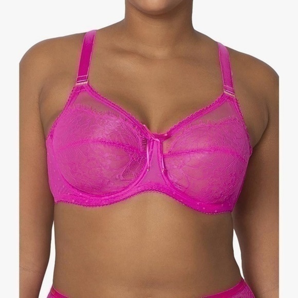 Smart & Sexy Women's Bra - Unlined Underwire, Lace & Mesh - NWOT - 38DD - Picture 1 of 3